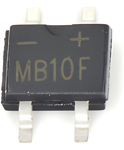 Mb10f Puente Rectificador De Diodos Smd 1000v 10 Piezas