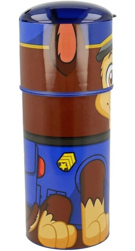 Imagen 4 de 5 de Vaso Botella Infantil Pico Deportivo Tapa Paw Patrol Cresko