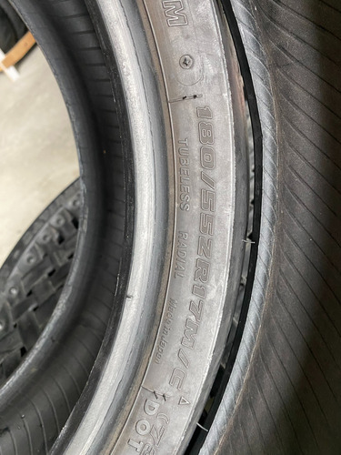 Pneus 120/70/17 E 180/55/17 Bridgestone Usados Bons Hornet (Usado)