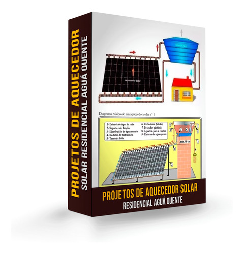 4 Projetos De Aquecedor Solar Completo Agua Quente Banho