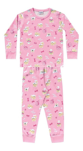 Pijama Para Niña Perritos - Gepetto´s - 1135