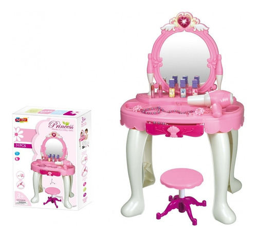Imagen 2 de 5 de Tocador De Belleza Con Accesorios - Fun Ster - Art. Fs805