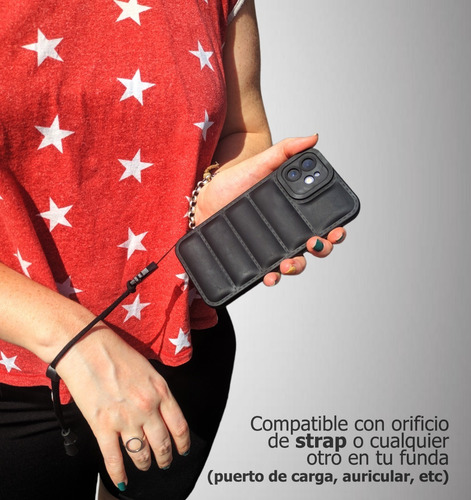 Imagen 6 de 10 de Strap Correa Mano Premium Con Regulador Para Funda Celular