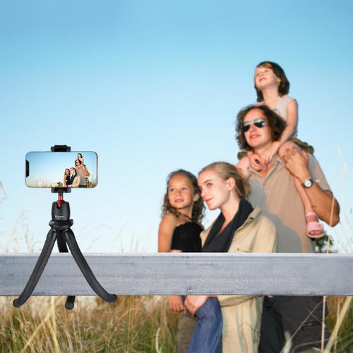 Trípode Fotopro Mini Flexible Soporte Oculto Para Cámara Color