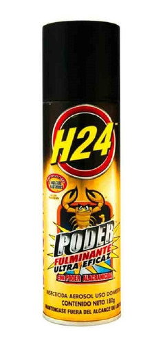 H-24 · Insecticida Poder Fulminante Insectos Aerosol