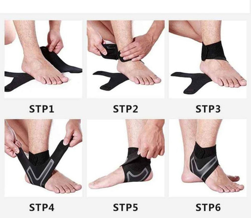 2pzas Tobilleras Elásticas Ortopédicas Fascitis Plantar