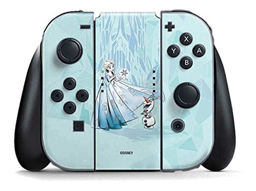 Frozen Nintendo Switch Joy Con Controller Skin Elsa Y Olaf |