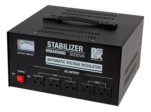 Estabilizador 5kva Regulador De Voltaje 5000va  110/220vac