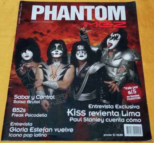 O Phantom Mgz Kiss En Vivo En Lima Peru 2009 Ricewithduck