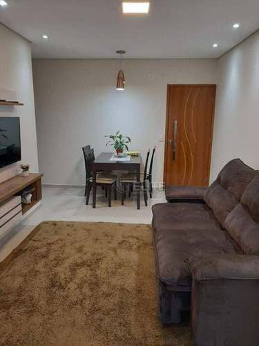 Imagem 1 de 5 de Apartamento À Venda, 70 M² Por R$ 490.000,00 - Vila Valparaíso - Santo André/sp - Ap13284