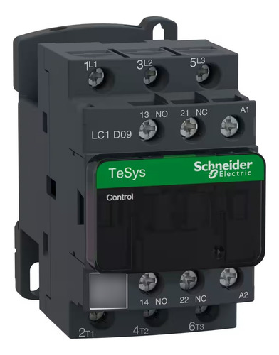 Contator Schneider Lc1d09m7 3p 9a 220vca Tesys