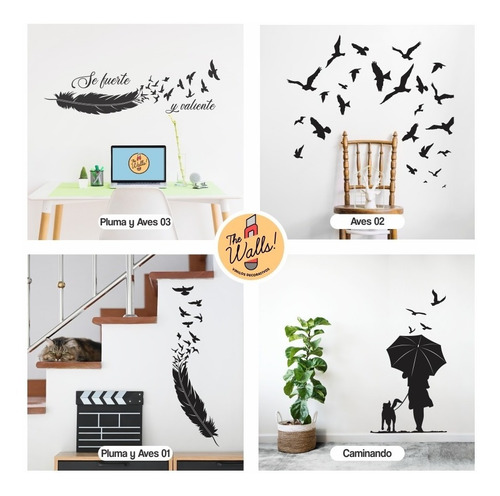 Imagen 7 de 10 de Vinilos Decorativos De Pared, Arboles Y Florales + Regalo!!!