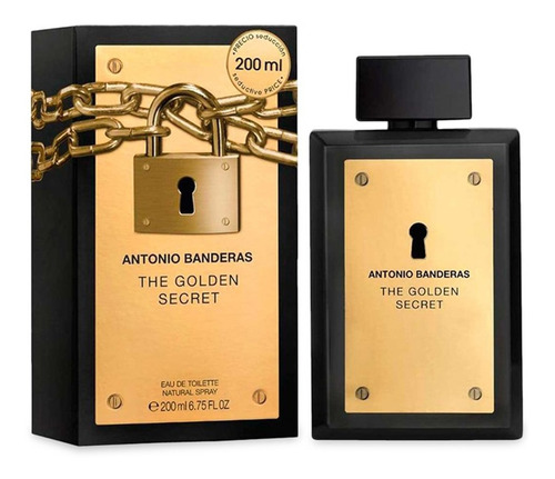 Antonio B. The Golden Secret 200ml Edt Silk Perfume Original