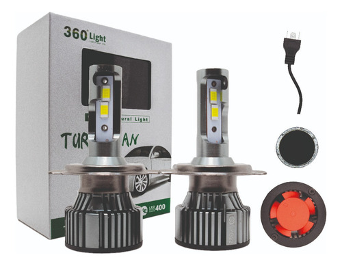 I O L Kit Foco Hid Led Csp H04 8000 Lumenes 45 W 12 V