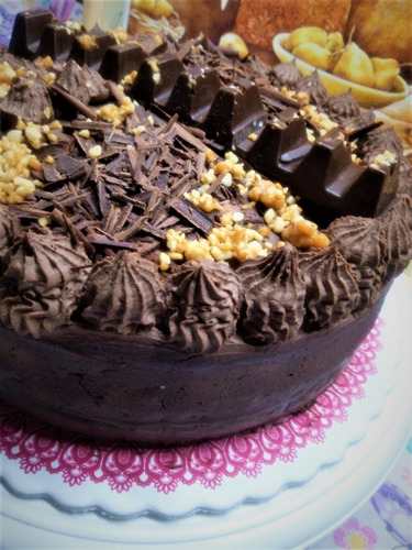 Torta Selva Negra Keto Low Carb Cumpleaños Envios