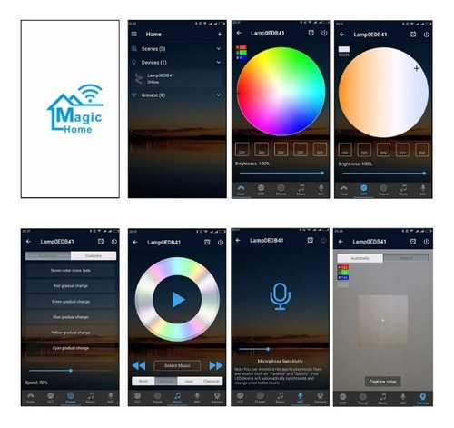 Controlador Wifi P Fita Led Rgb Alexa E Google Home Premium+ Tensão de operação 5-28V 5v a 28v