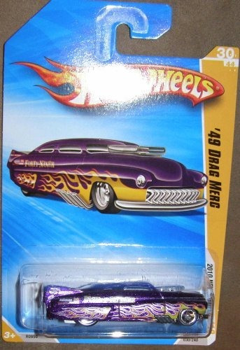 Hot Wheels 2010 Nuevos Modelos 030/240 30/44 Púrpuras Con La