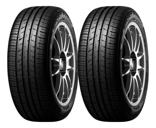 Kit 2 Pneu Dunlop 195/55r15 85v Sp Sport Fm800