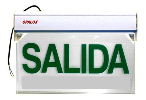 Cartel Señalizador Luminoso Led «salida» Opalux