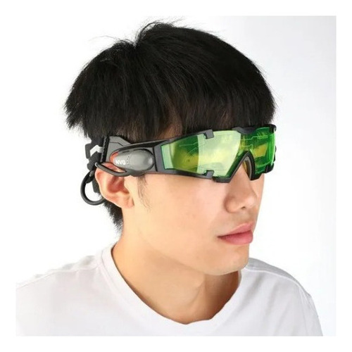 Kkk Gafas Ajustables De Visión Nocturna Caza Flip-up