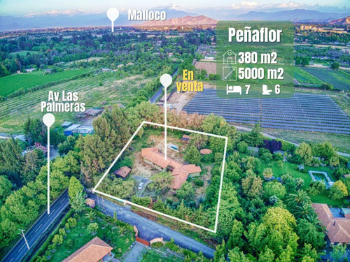 Casa De Campo Con Terreno En Venta - Potencial Comercial - D