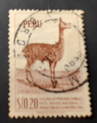 Sello Postal - Peru - Motivos Nacionales 1952