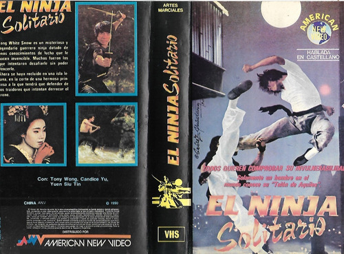 El Ninja Solitario Vhs Hablada En Castellano