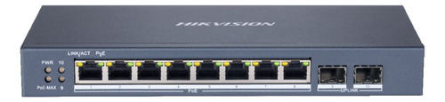 Smart Switch Poe Fibra Gigabit Hikvision Ds-3e1510p-si O-std