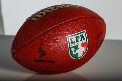Imagen 1 de 4 de Balon Oficial De Piel Wilson Lfa