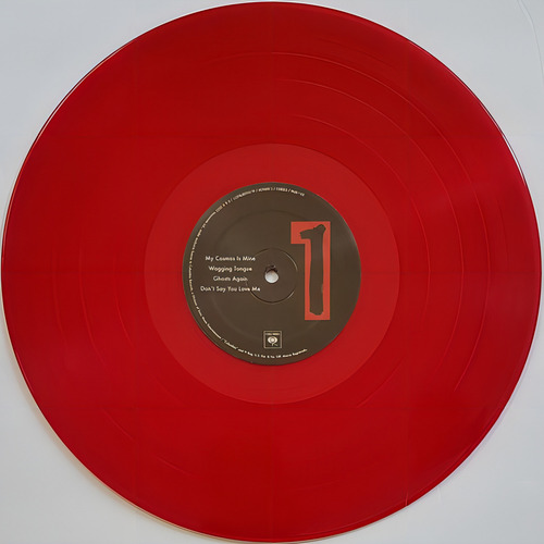 Lp de vinil vermelho translúcido exclusivo do Depeche Mode Memento Mori