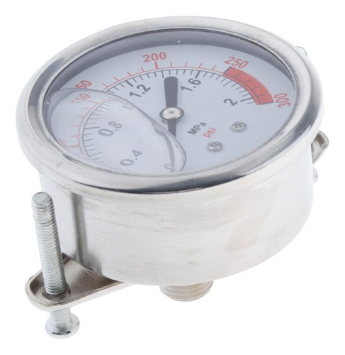 Manómetro Lleno De Líquido 0-300psi