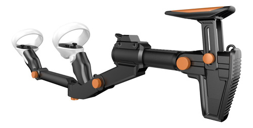 Vr Gunstock Vrmaster Para Mando Meta Quest 3, Color Negro