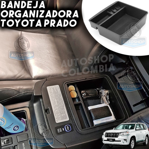 Organizador Consola Toyota Prado 2010 A 2021 Bandeja
