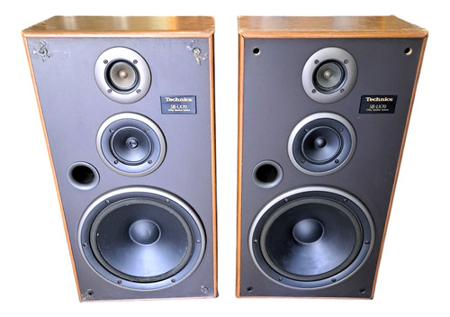 Parlantes Technics Sb-lx70 Con Detalles Esteticos Marrón