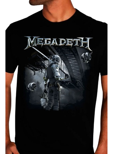 Xx Camiseta Megadeth Of0065 Consulado Do Rock Plus Size