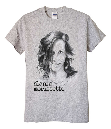 Polera Alanis Morissette Face Pop Abominatron