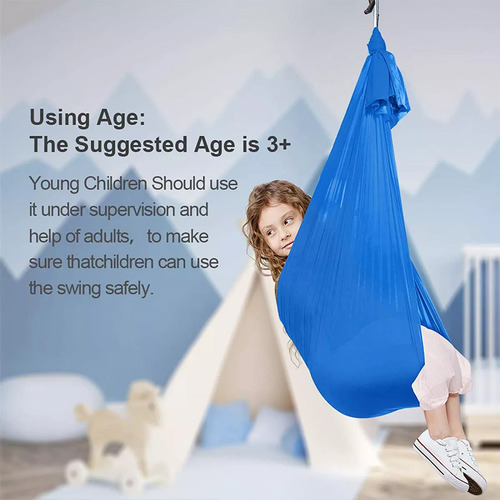 Hamaca Elástica Para Niños, Columpio Sensorial Para Interior