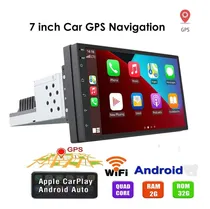 Comprar Reproductor De Pantalla Android 14 1 Din 7 Pulgadas 2-32gb