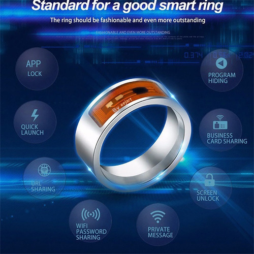 Smart Rings Nfc - Anillo Inteligente Multifuncional Impermea