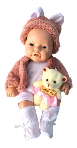 Bebe Bebote Real Goma Baby Lovely New Toy Pce 0842 Bigshop