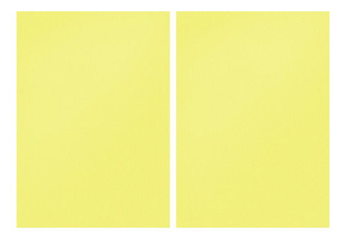 10x Folhas De Pvc Filme Multiuso Diy Estêncil Folha Amarelo