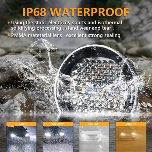 7 Pulgadas 300w Offroad Led Barra De Luz De Trabajo Blanco+á