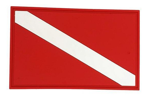 3 X 3 20pcs Scuba Diver Down Flag Patch Badge Para 3 Piezas