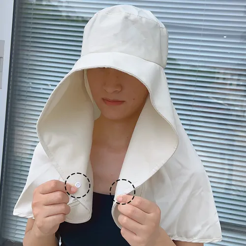 Gorro Para El Sol, Protección Uv, Amplio Y Transpirable, Par