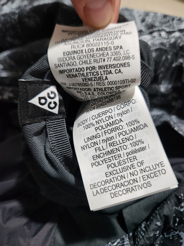 Campera Nike Acg - Rope De Dope (Usado)