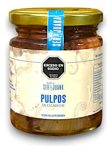 Pulpos En Escabeche Sin Conservantes - Serajuana X170gr