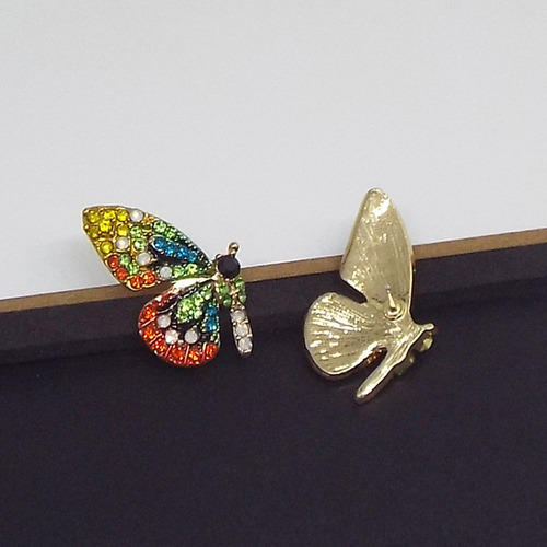 Pendientes G Wing Con Forma De Aguja De Strass Y Personalida