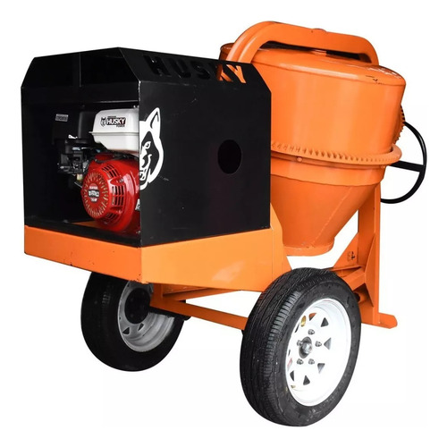 Revolvedora De Concreto A Gasolina 1 Saco Motor Husky 16 Hp
