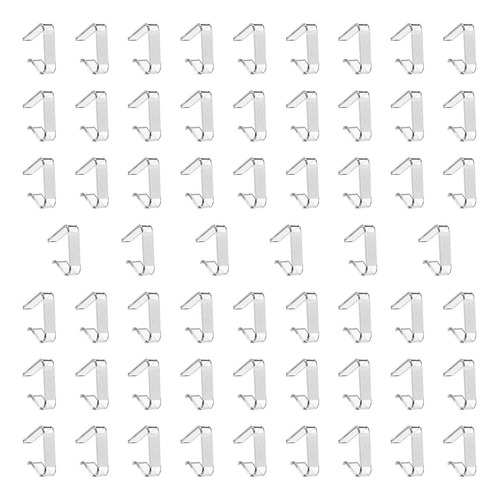 Clips De Clips Del Mator 60pcs Clips De 4.8x3.9x1.5 Cm