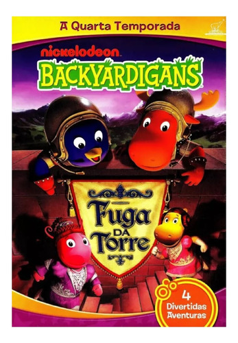 Backyardigans - Fuga Da Torre - Dvd - Jonah Bobo